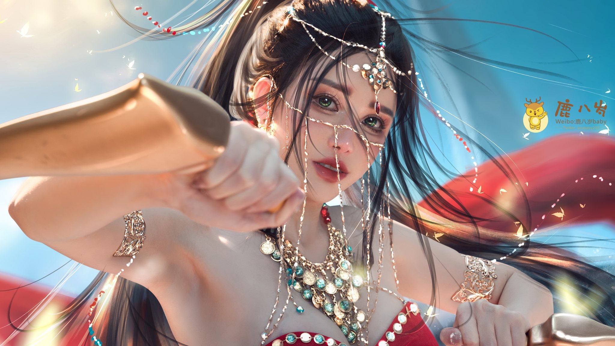 鹿八岁写真合集